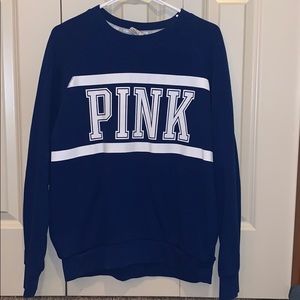Blue sweater from PINK